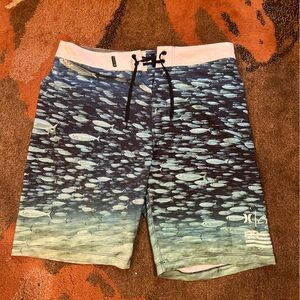 Hurley Bathing Suit Size 30 Waist/M